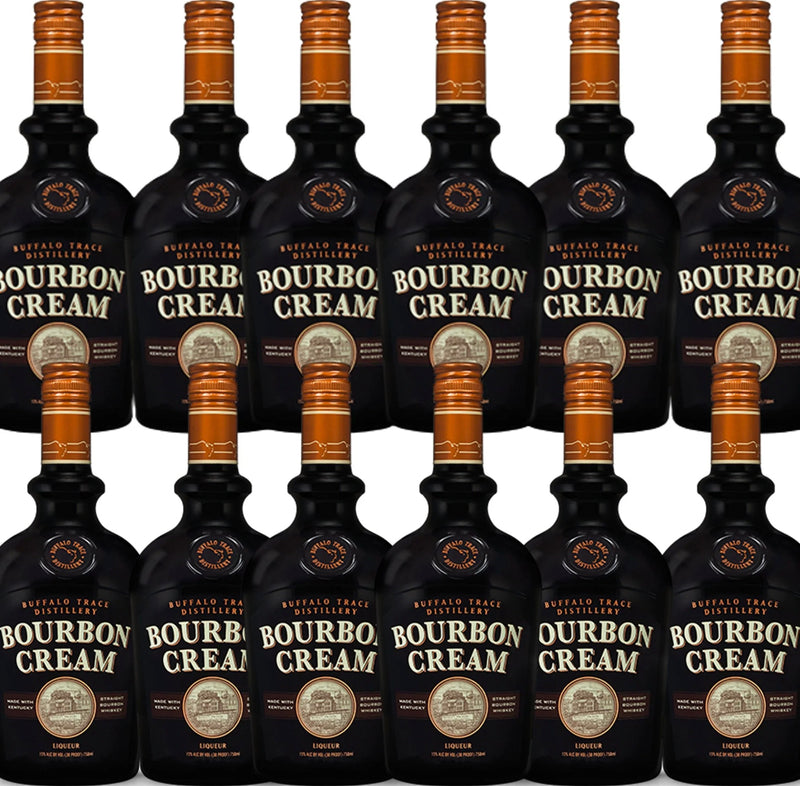 Buffalo Trace Bourbon Cream Liqueur Case of 12 Bottles