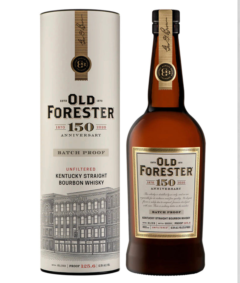 Old Forester 150th Anniversary Batch 02/03 126.4 Proof