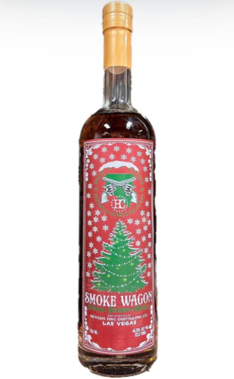 Smoke Wagon Straight Bourbon Limited Christmas Edition