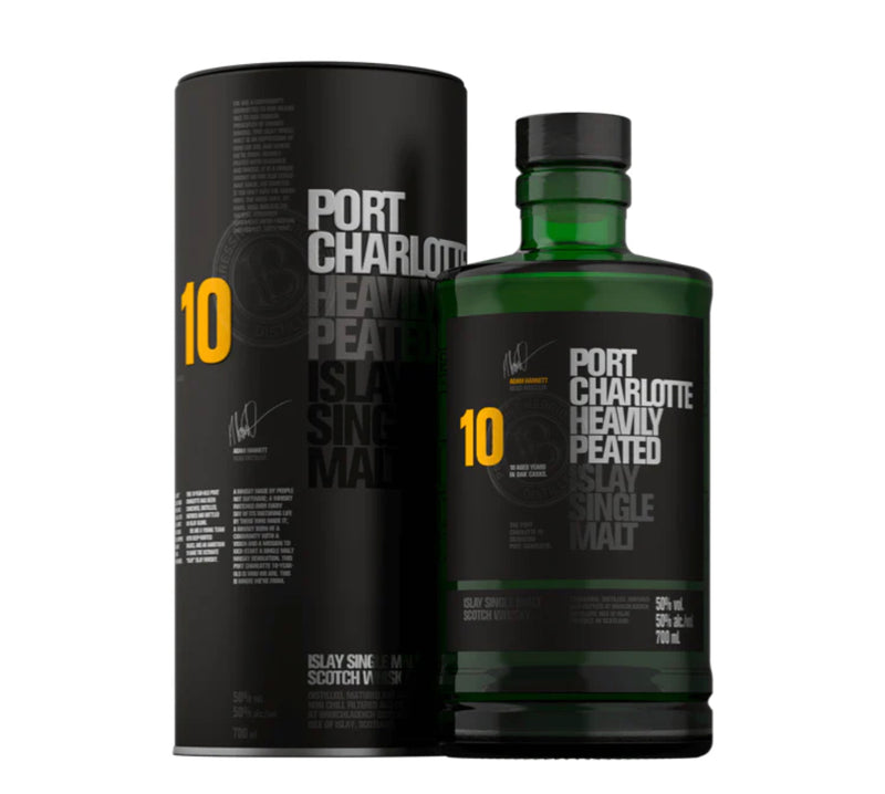 Bruichladdich Port Charlotte 10 Year Old Single Malt Scotch Whiskey