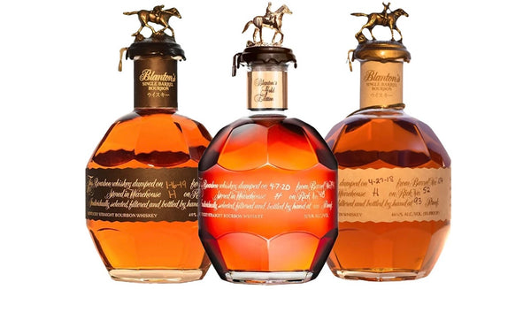 Blanton's Single Barrel Black Label, Gold Edition & Red Edition Bourbo