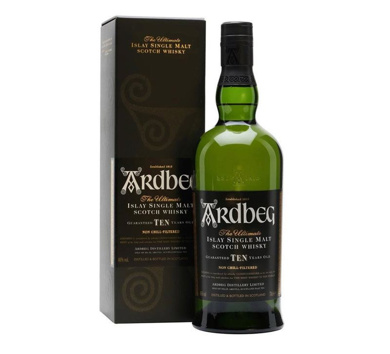 Ardbeg 10 Year Old Islay Single Malt Scotch Whisky - Ardbeg