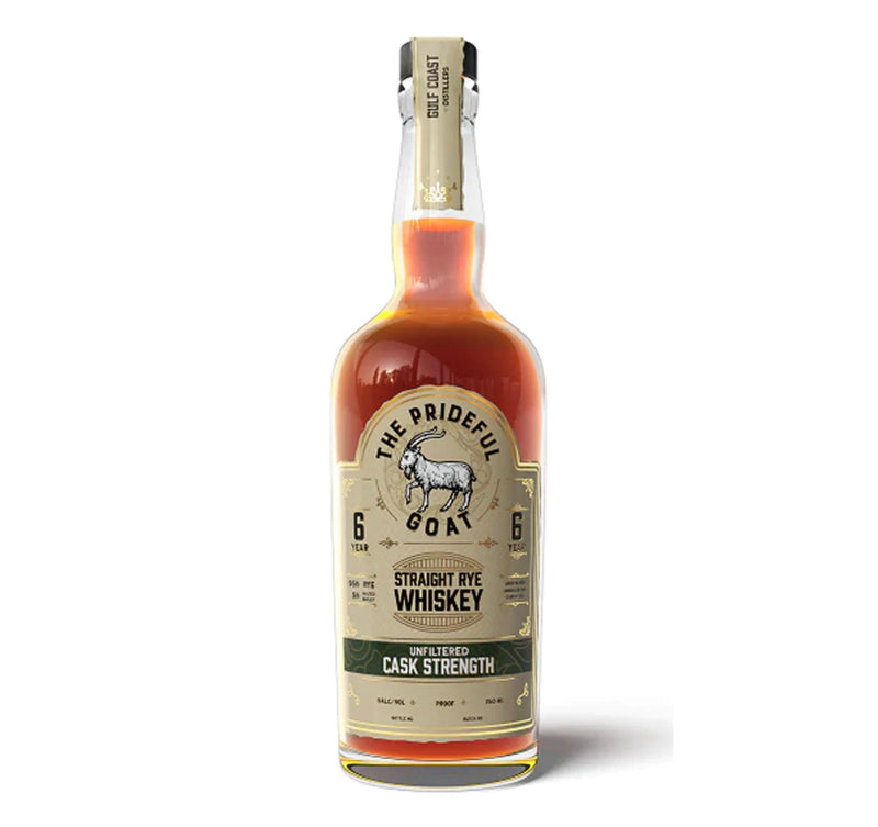 The Prideful Goat 6 Year Cask Strength Straight Rye Whiskey