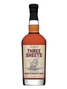 Three Sheets Cask Strength Rum 750ml