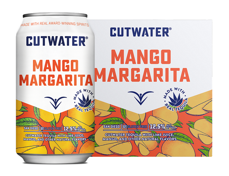 CutWater Mango Margarita Can 4/12oz